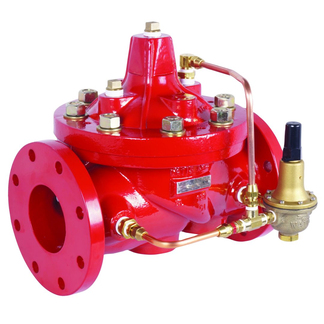 M115F_Flanged-Red-sideview Product Image